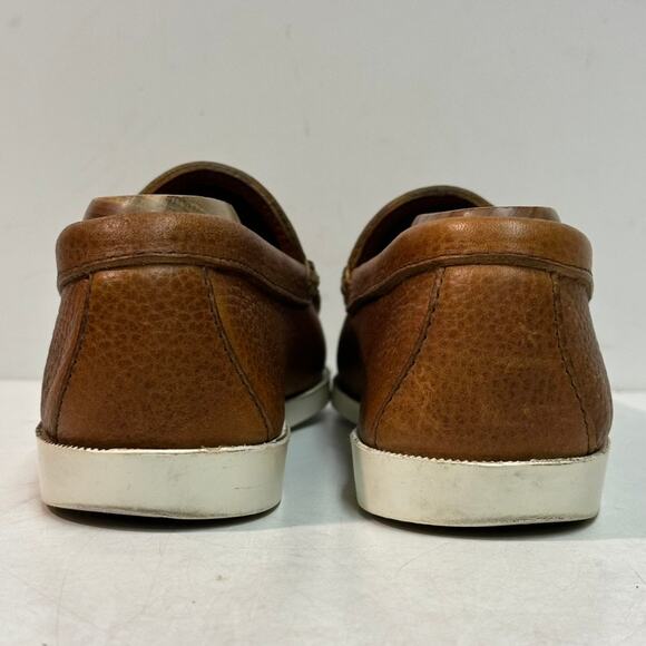 VERY GOOD Rancourt & Co. Dirigo Vintage Venetian Loafer Brown Buckaroo USA 7 - Picture 6 of 10
